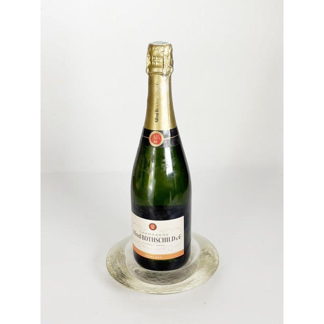 Vintage Round Glass Ashtray, France, 1970s For Sale - Image 3 of 10