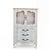 John Widdicomb French Louis XV Style John Widdicomb Tall Swedish Blue Lingerie Chest Commode For Sale - Image 4 of 8