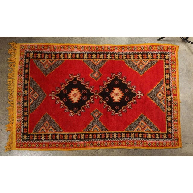 Vintage Tribal African Rug, Morocco 1960s For Sale - Image 10 of 10