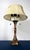 1970s Neoclassical Stiffel American Bronze Column Lamp - Dual Light Pull Chain For Sale In Houston - Image 6 of 12