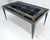 Late 20th Century Rectangle Steel Angle Frame Art Tile Top Dining Table MINT For Sale - Image 13 of 14