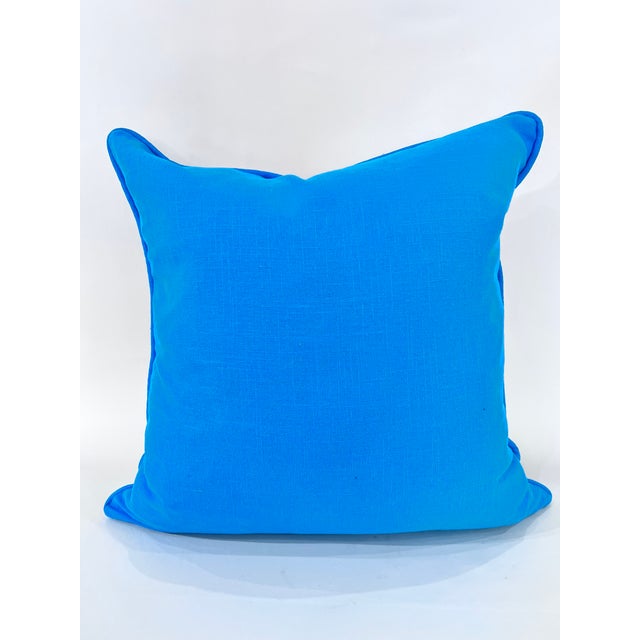 Early 21st Century Early 21st Century Embroidered Insect Decorative Pillow For Sale - Image 5 of 7