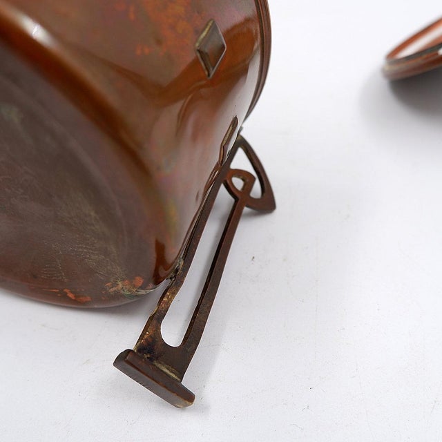 Mid-Century Modern Arts & Crafts Bowl, 1920 For Sale - Image 11 of 13