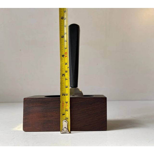 Danish Modern Rosewood Nutcracker by Yüksel Caglar, 1970s For Sale - Image 4 of 9