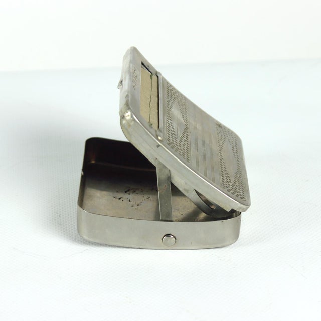 Czechoslovakian Metal Cigarette Dispenser, 1950s For Sale - Image 4 of 8