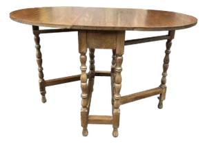 Vintage Drop Leaf Gate Leg Side Table