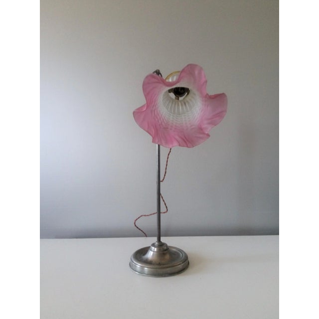 Antique Desk Lamp, 1940 For Sale - Image 4 of 9