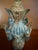 Tibetan Guardian Angel Theppanom Statues Bronze / Gold Gilt 13" - ca.1960 - A Pair For Sale - Image 11 of 15