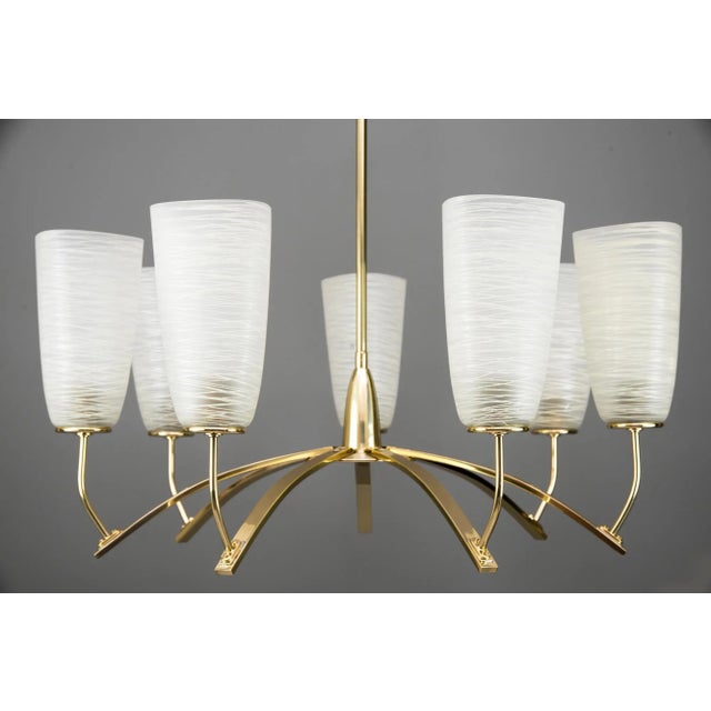 Italian Chandelier, 1960s For Sale - Image 4 of 10