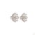 1.33 Carat Round Brilliant Cut Diamond Gold Earrings, Pair For Sale - Image 9 of 9