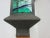 Wood Custom Artist Signed Stained Glass Light Post Lantern For Sale - Image 7 of 7