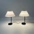 Rare Combi table lamps designed by Per Iversen for Louis Poulsen, 1960s. The special construction with the acrylic cap...