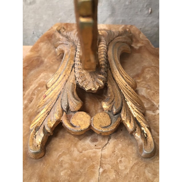 Pair of French Louis XVI Style '19th Century' Three Scroll Arm Candelabras For Sale - Image 12 of 18