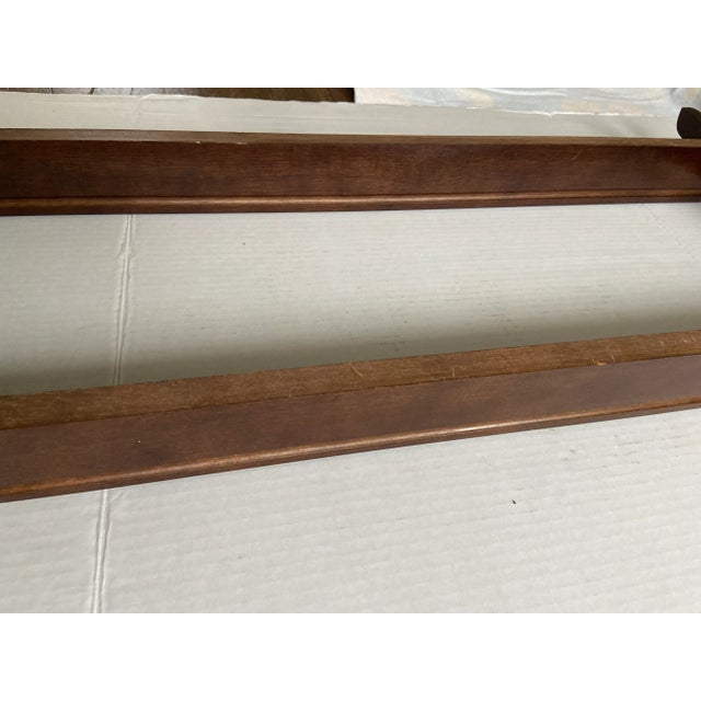 Vintage Mid 19th Century Style French Wall Plate Rack For Sale - Image 10 of 12