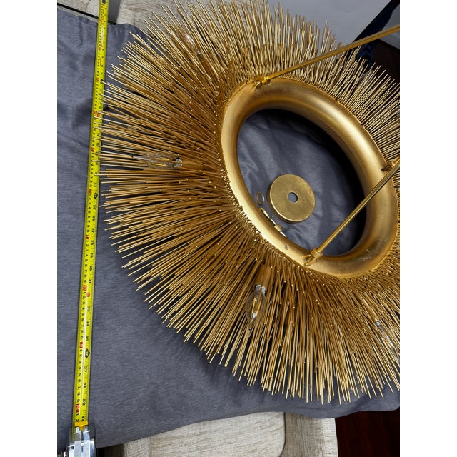 Metal Visual Comfort Strada Ring Chandelier in Gild For Sale - Image 7 of 11