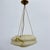Art Deco Glass Hanging Lamp, 1950s For Sale - Image 10 of 18