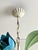French Blue Tole Tulip 5-Light Chandelier, 1960s For Sale - Image 9 of 18