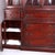 Mahogany Bubble Glass 4 Door Breakfront China Cabinet C1930 For Sale - Image 13 of 14