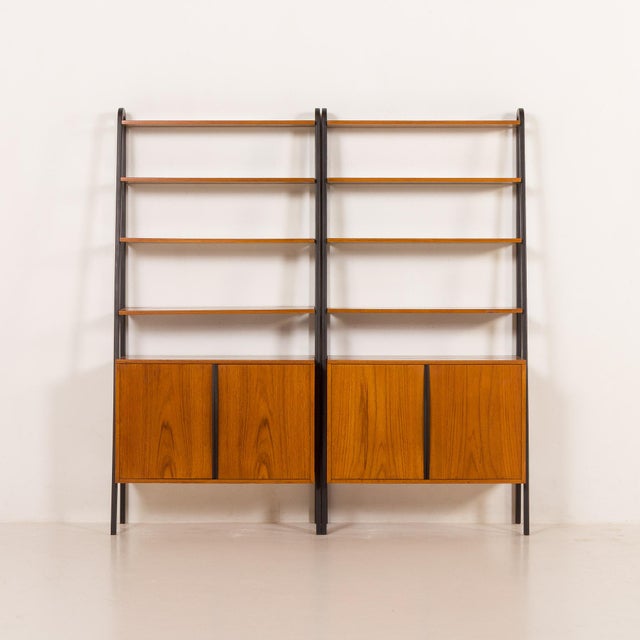 Mid-Century Modern Free Standing Wall Unit by Brantorps, 1960s, Set of 2 For Sale - Image 17 of 17