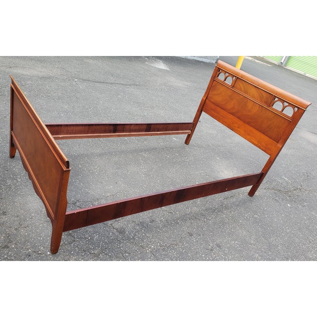 1960s Dixie Furniture Mahogany Twin Bed Chairish