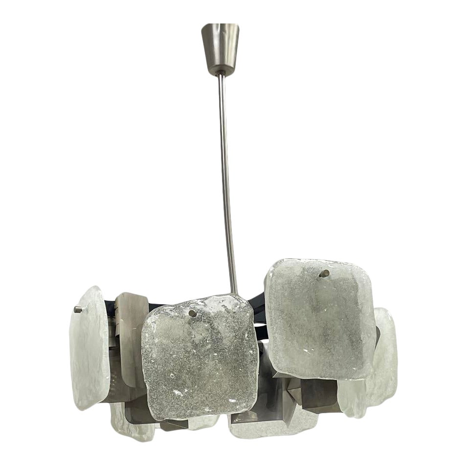 1960s Austrian Chandelier by Kalmar Leuchten Austria, EU Wired Chairish