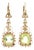 Mid-Century Victorian Revival Lab Grown Sapphire Drop Earrings For Sale