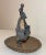 Rare Large Antique Original 1800's Cast Iron Americana Figural Boot Scraper For Sale - Image 11 of 12