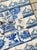 Antique 18th Century Portuguese Blue & White Flowerpiece on a Classical Stand Tile Mural For Sale - Image 14 of 16