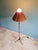 Mid-Century Modern Brass Floor Lamp with Rattan Lampshade, 1950s For Sale - Image 18 of 18