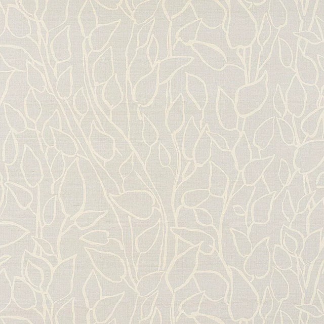 Not Yet Made - Made To Order Sample - Schumacher Solandra Vine Sisal Wallpaper in Sky For Sale - Image 5 of 5