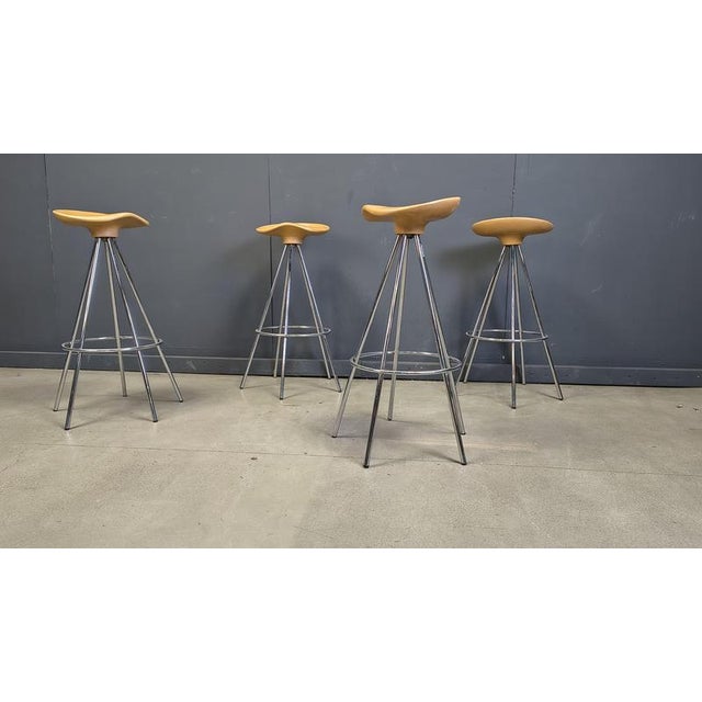 1990s Jamaica Swivel Bar Stools by Pepe Cortès for BD Barcelona, 1990s, Set of 4 For Sale - Image 5 of 15
