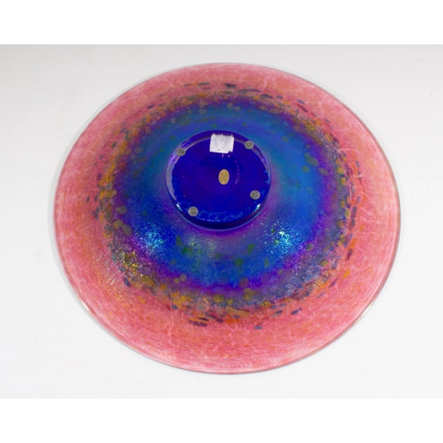 Art Glass Centerpiece Signed by Artist Robert Held For Sale In Indianapolis - Image 6 of 7