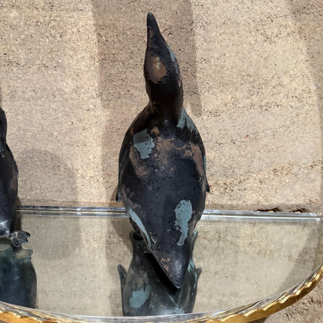 Tony Evans Studio Pottery Penguins Figurines Sculpture Brutalist Modern For Sale - Image 14 of 16