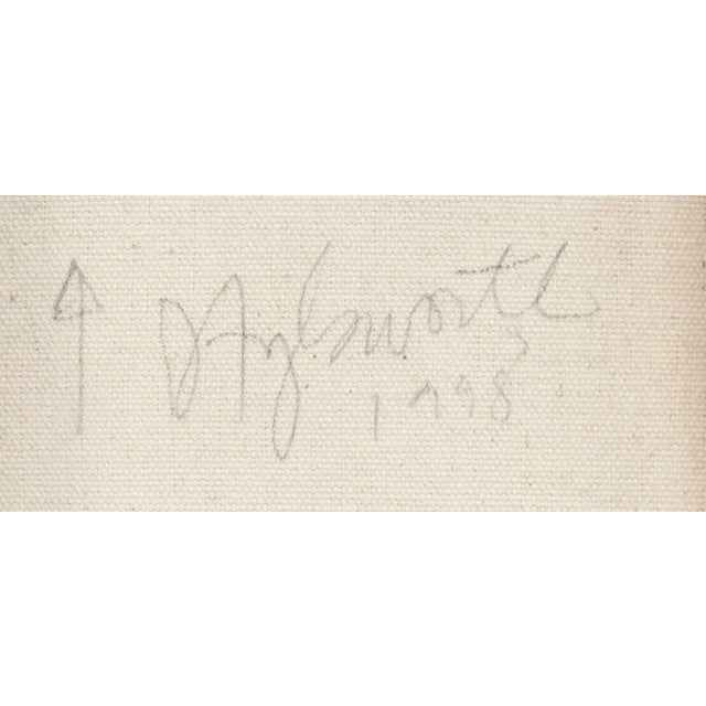 1990s "Interfering Friends May Frown" Oil Painting by David Aylsworth b.1966 For Sale - Image 13 of 14