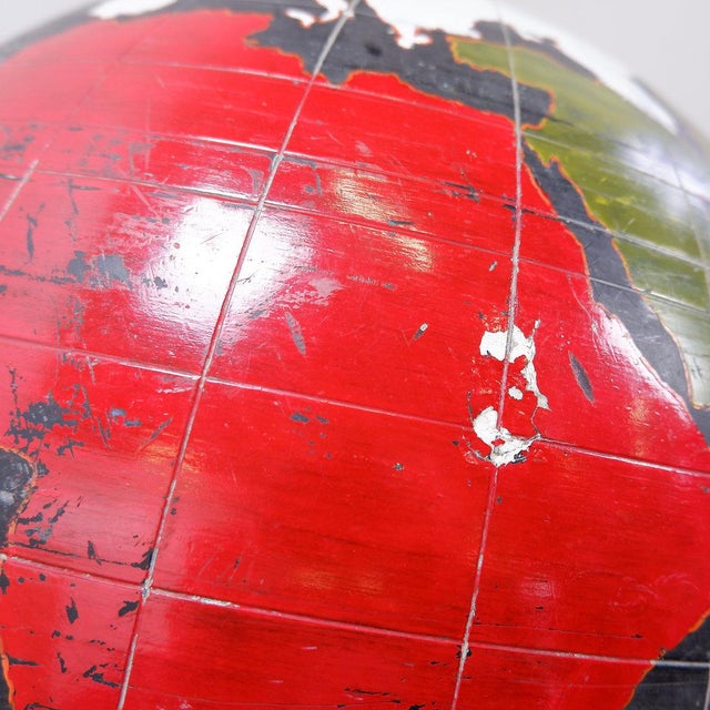 Large Globe Floor Stand by Ludo Verbeke, 1950s For Sale - Image 11 of 14