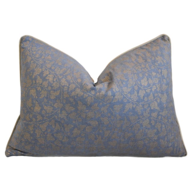 Mariano Fortuny Mariano Fortuny Catalano Italian Botanical Feather/Down Pillow For Sale - Image 4 of 7