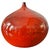 Red Red Glazed Ceramic Onion Vase attributed to Keramar, Bruges, 1960s For Sale - Image 8 of 8