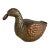 Large Sergio Bustamante Style Vintage Metal Sitting Duck For Sale