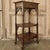 19th Century French Walnut Gothic Pedestal ~ Etagere End Table For Sale - Image 15 of 15