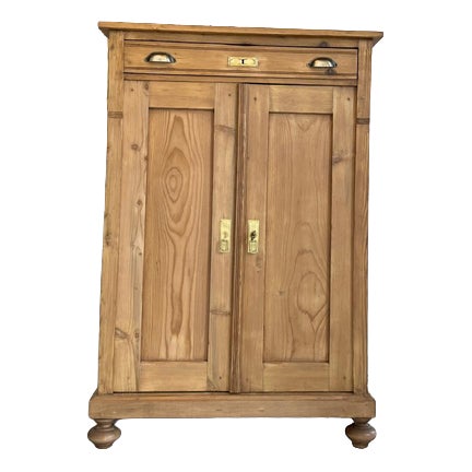 Gründerzeit Vertiko Shop Cabinet in Wood For Sale