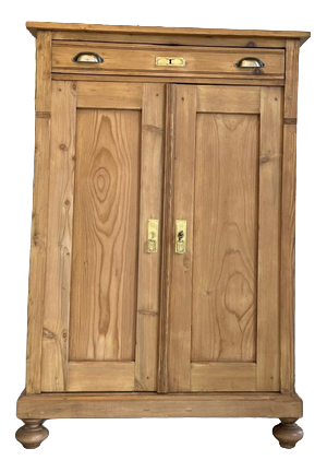 Gründerzeit Vertiko Shop Cabinet in Wood