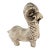 Museum Style Cast Composite Ram Sculpture Long Neck Figural 16" For Sale