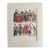 Antique 1925 Max Tilke 16th. c Polish Costume Print in 11x14 Mat, Ready to Frame For Sale