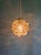 Gold Amber Bubble Glass Pendant Lights by Helena Tynell for Glashütte Limburg, 1970s, Set of 3 For Sale - Image 8 of 16