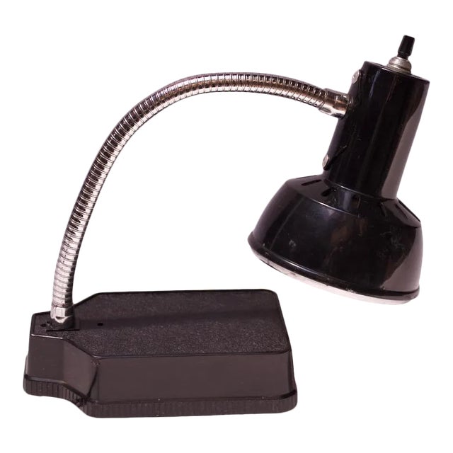 Vintage Gooseneck Task Lamp by Electrix For Sale