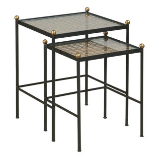 Thomas O'Brien for Century Furniture Tom-Tom Nesting Side Table - 2 Pieces For Sale