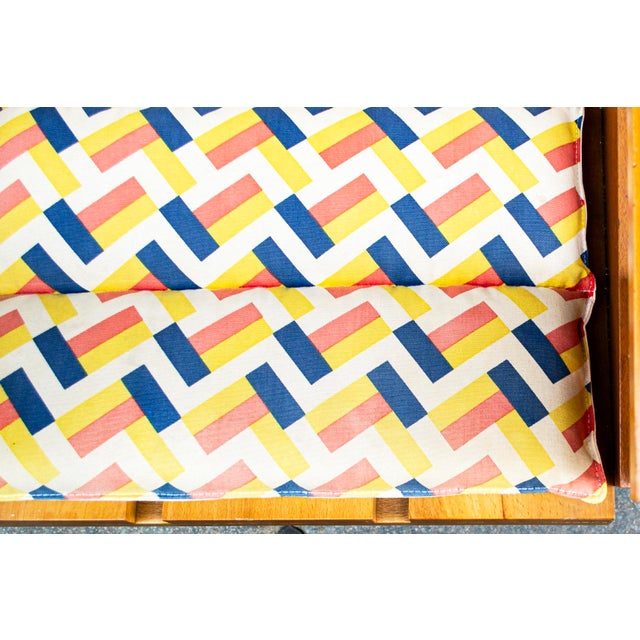 Cassina Beechwood Armchairs Crate 1 by Gerrit Thomas Rietveld for Cassina, 1980s, Set of 2 For Sale - Image 4 of 5