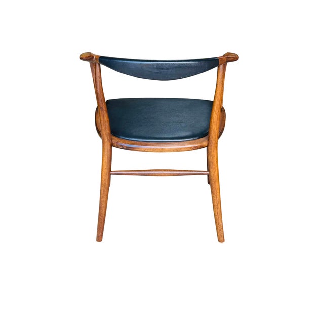 Jack Cartwright for Boling Charter Mid-Century Modern Bent Walnut Armchair, Circa 1958 For Sale - Image 11 of 17