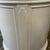 1960s Vintage Drum End Table in Gloss White Finish For Sale - Image 5 of 7