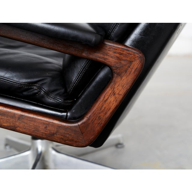 King Chair by André Vandenbrouck for Strässle For Sale - Image 11 of 18